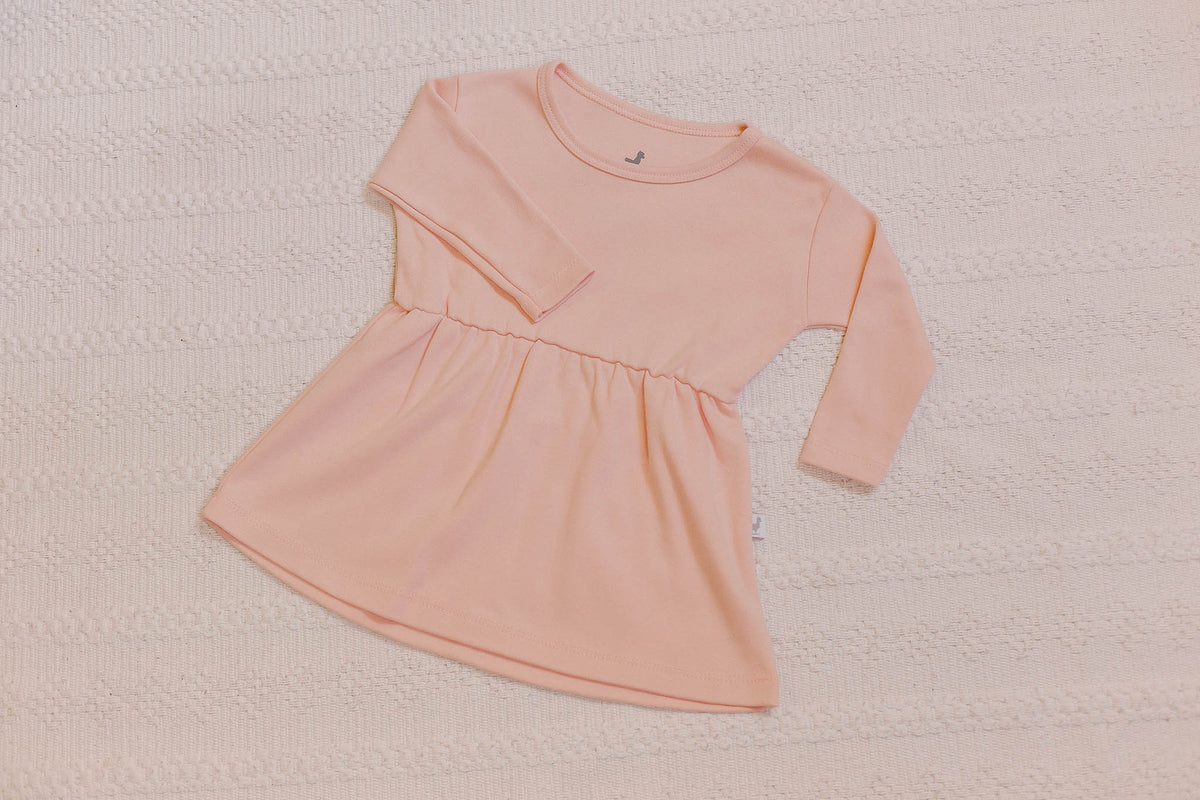 Vestido Manga Longa Pitaya Algodão Egípcio