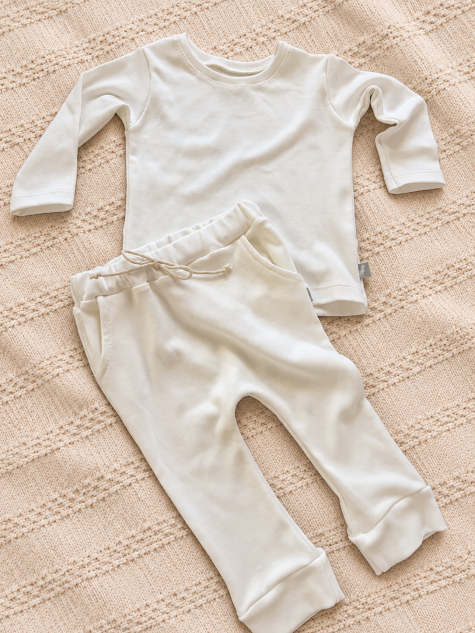 Conjunto Camiseta e Calça Algodão Egípcio Off