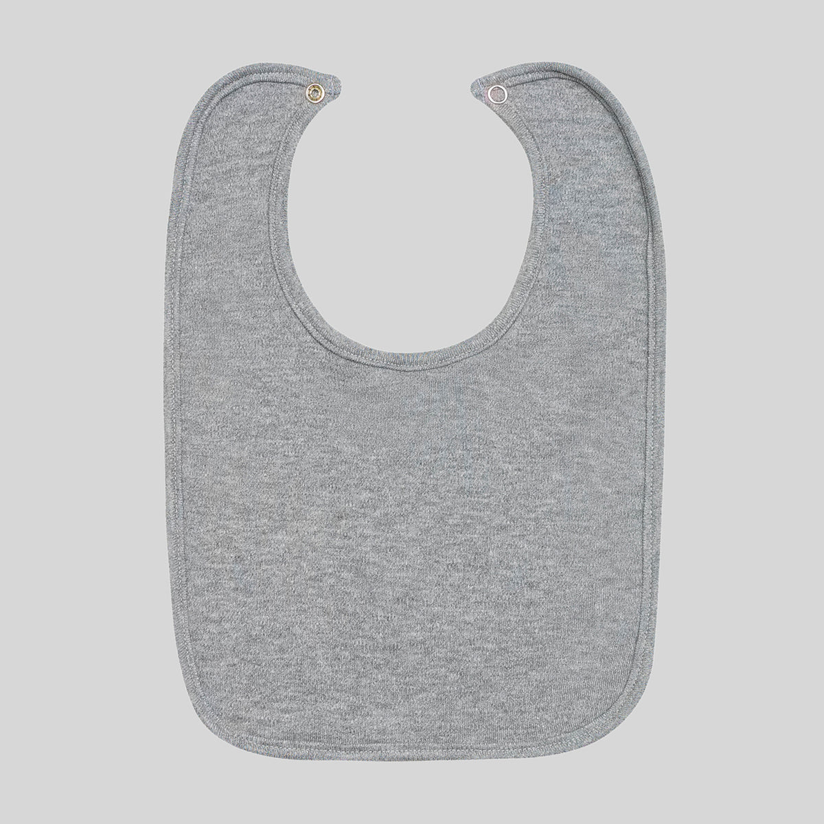 Babeiro Basic Cinza Algodão Egípcio