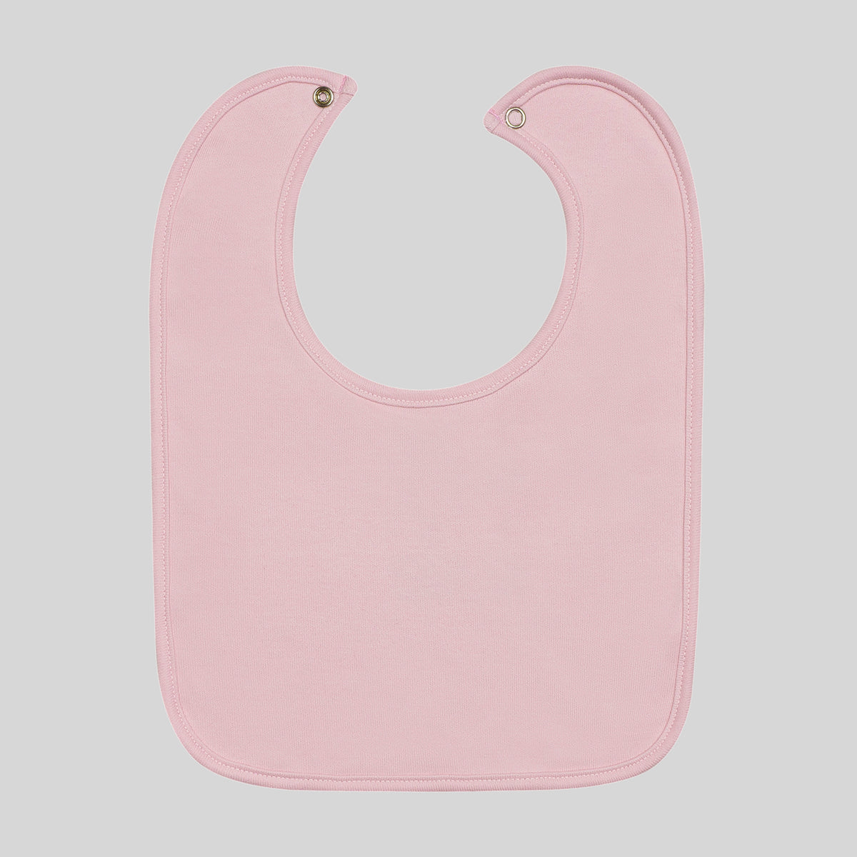 Babeiro Basic Rosa Bebê Algodão Egípcio