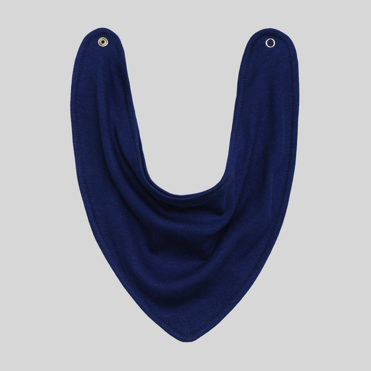 Babeiro Bandana Azul Marinho Algodão Egípcio Algodão Egípcio