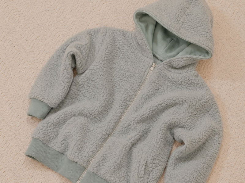 Conjunto Casaco e Calça Sherpa Verde