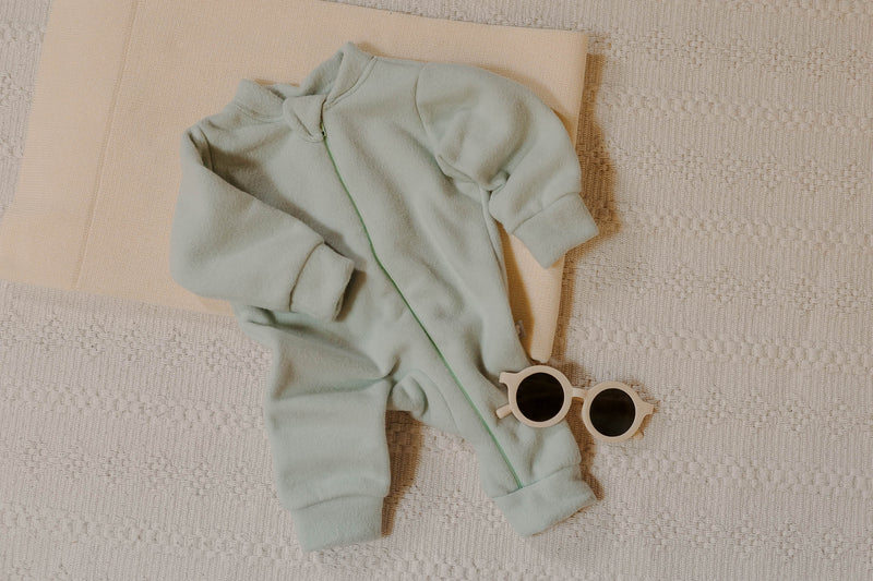Macacão Zíper Soft Verde Menta