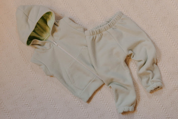 Conjunto Colete e Calça Soft Verde