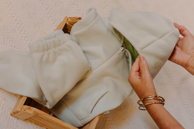 Conjunto Colete e Calça Soft Verde