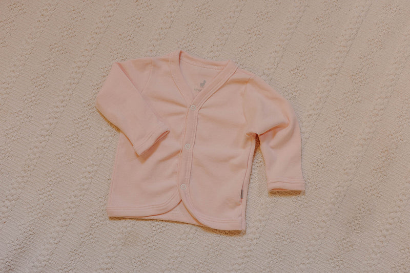 Casaqueto Basic Rosa Bebê Algodão Egípcio