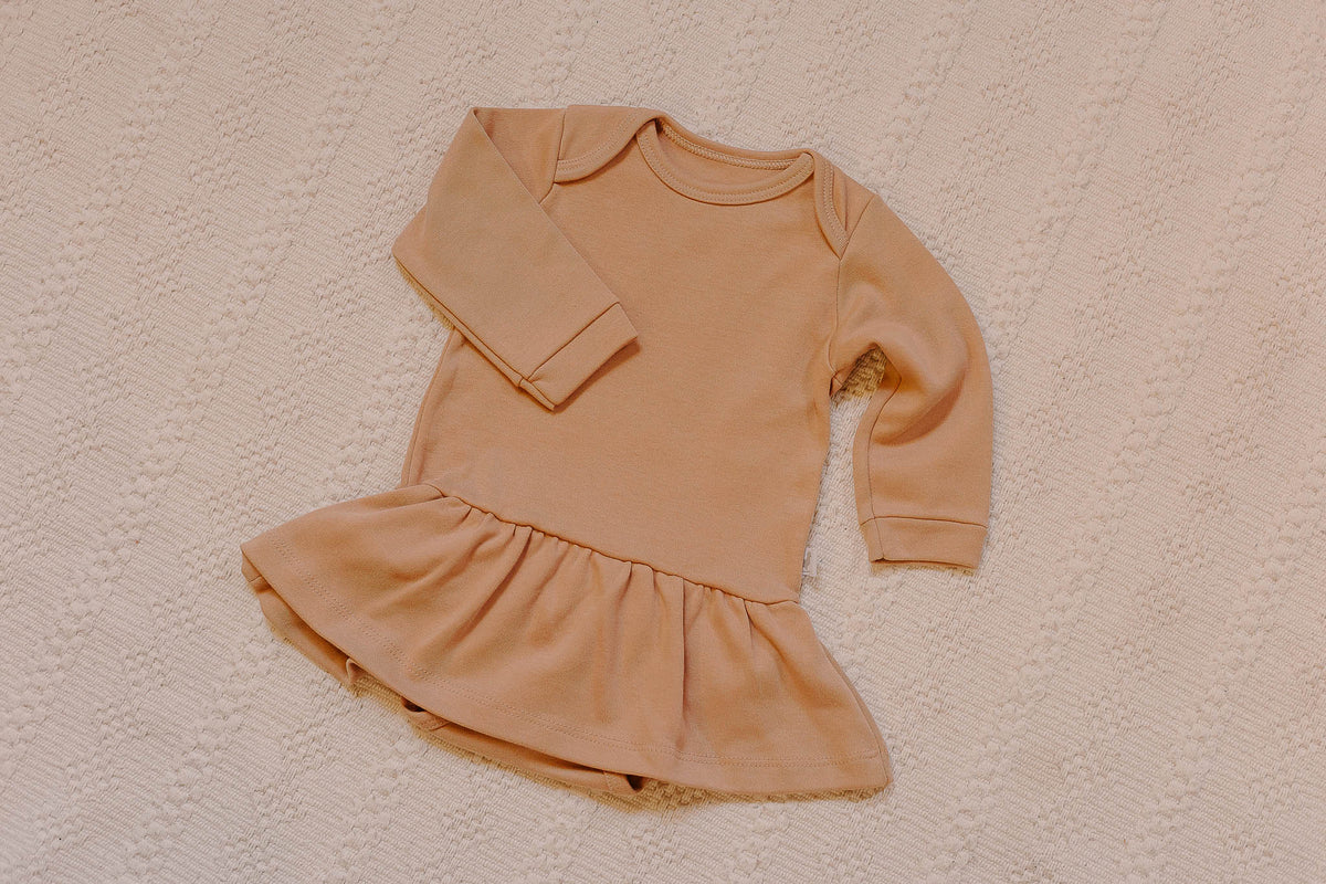 Body Vestido Manga Longa Cacau