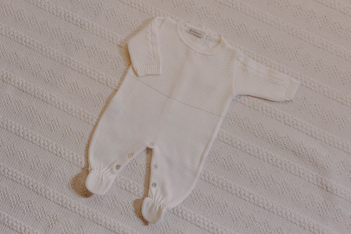 Macacão Tricot Branco