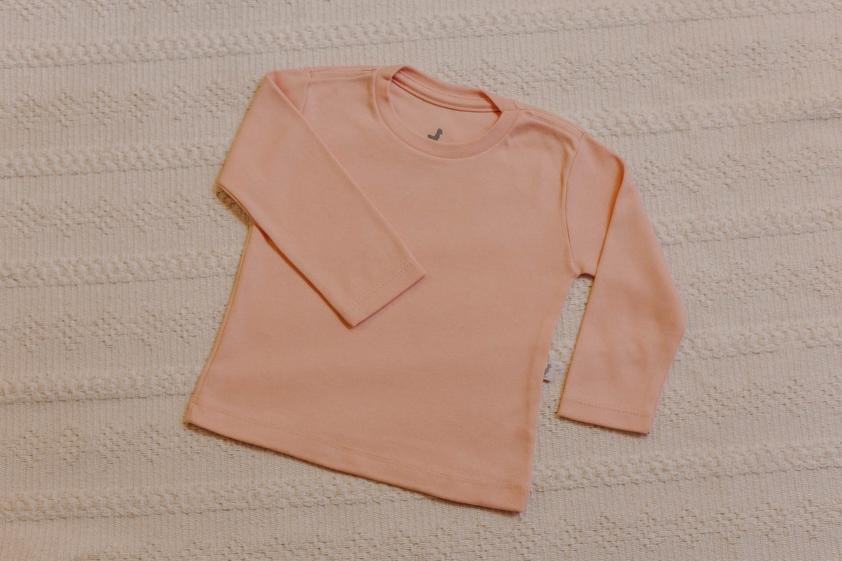 Camiseta Basic Manga Longa Pitaya Algodão Egípcio