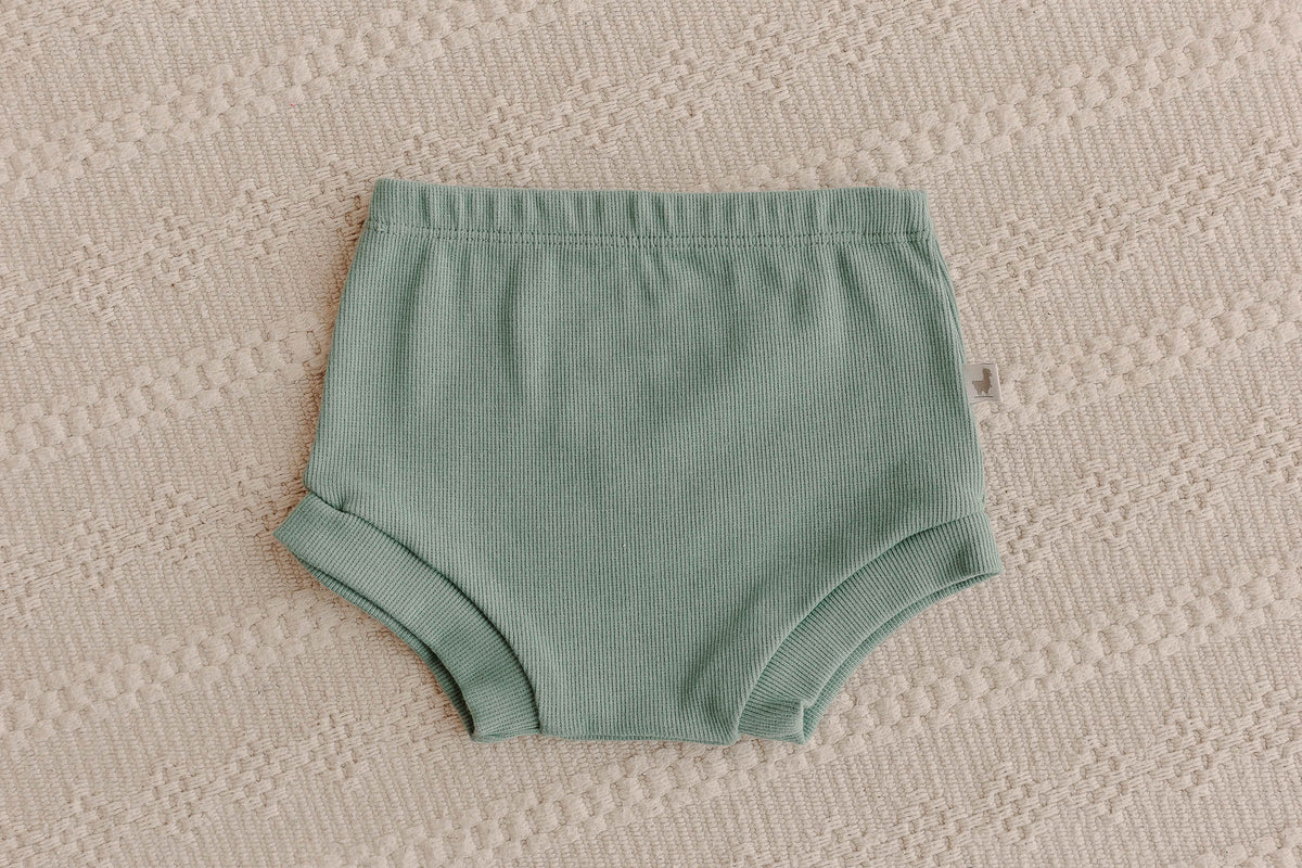 Tapa Fralda Basic Verde Canelado Algodão Egípcio
