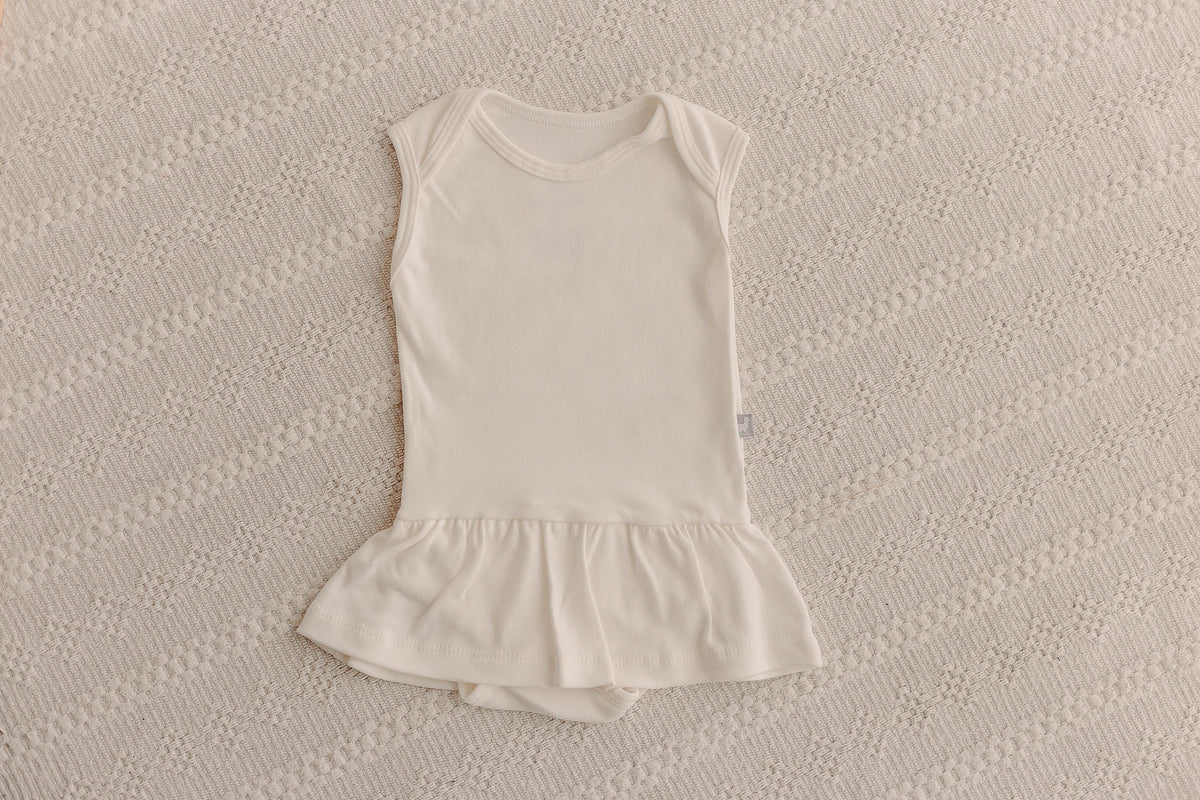 Body Vestido Regata Off White