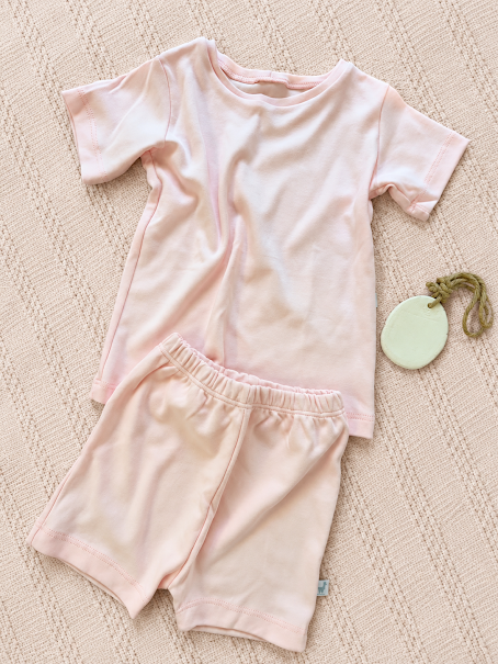 Pijama Curto Rosa