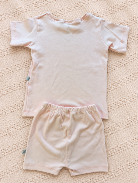 Pijama Curto Rosa
