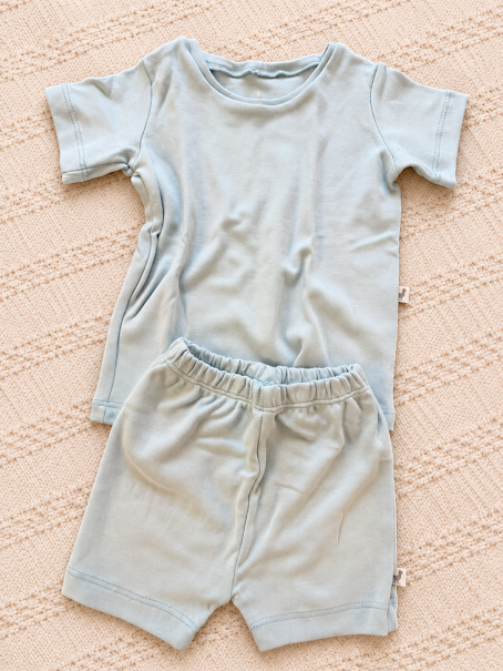 Pijama Curto Azul