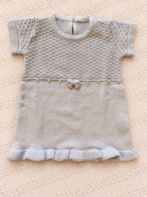 Vestido Tricot Pérola Lilás