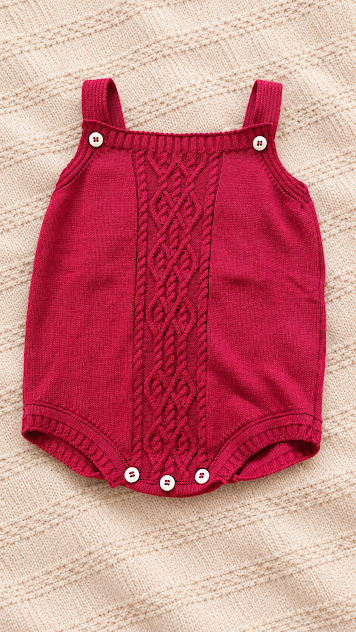 Romper Trança Vermelho