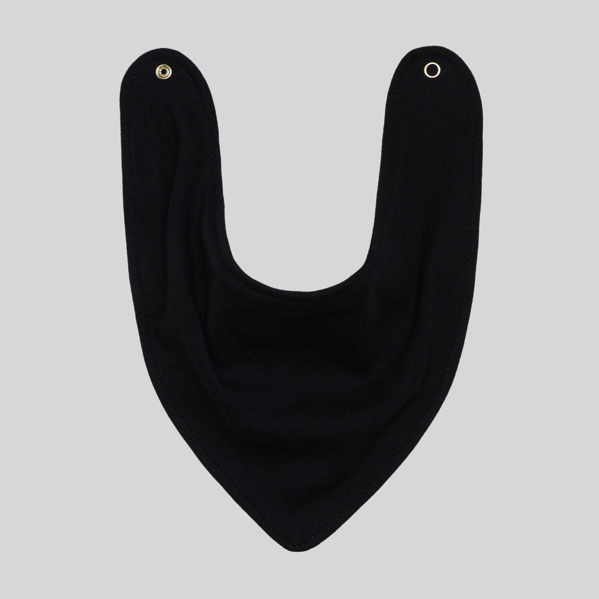 Babeiro Bandana Preto Algodão Egípcio