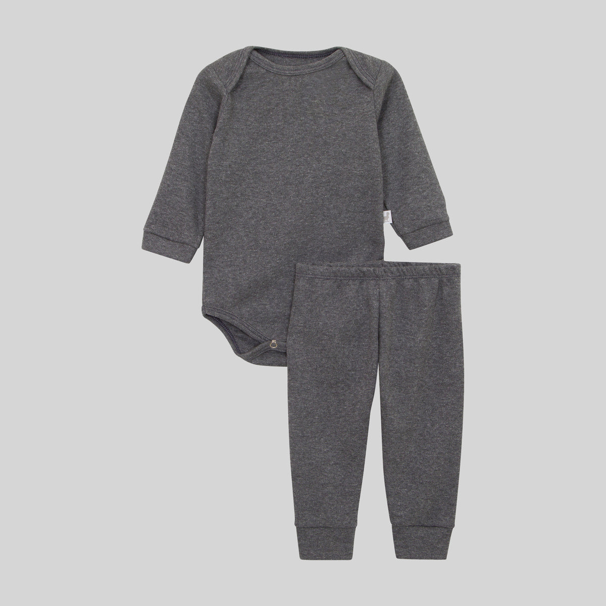 Conjunto Body e Culote Cinza Chumbo