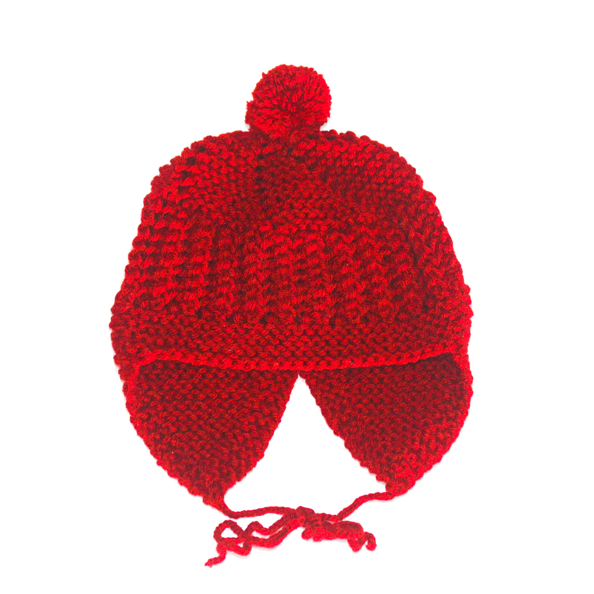 Touca aviador vermelho